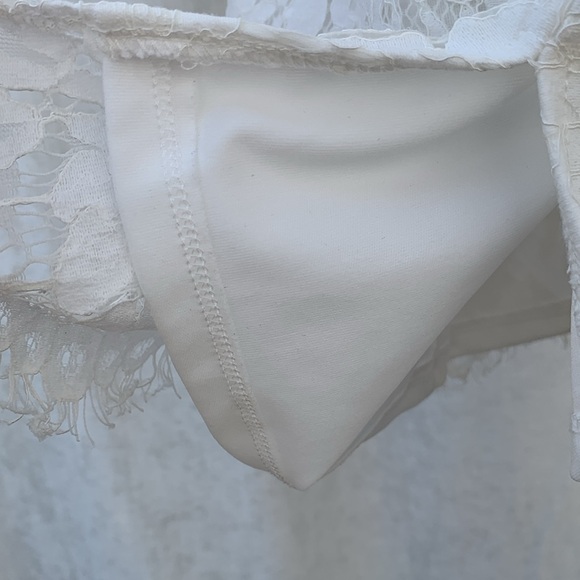 ASTR the Label White Spaghetti Strap Lace Dress - Picture 11 of 15